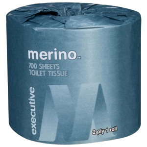 MERINO EXECUTIVE 700 SHEET 2PLY TOILET TISSUE PAPER Ctn48 ** ( sub code # MG-7001 )