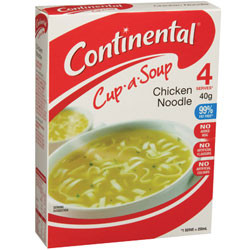 SOUP Cup-A-Soup Cream Chicken 4 Serve