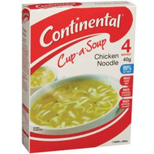 SOUP Cup-A-Soup Chicken Noodle 4 Serve