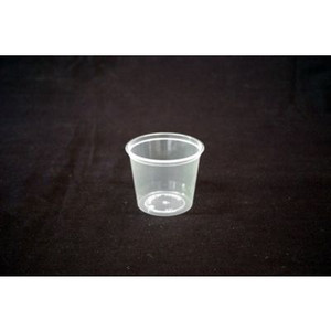 DISPOSABLE ROUND SAUCE CONTAINER 150ml Bx1000