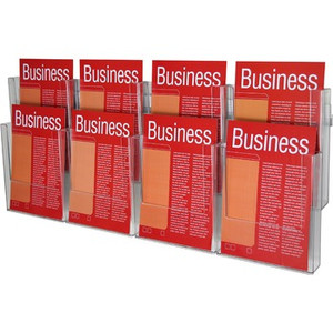 ESSELTE BROCHURE HOLDER WALL SYS A4 2T-8 COMP