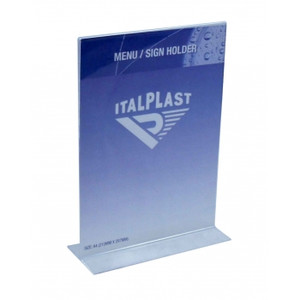 ITALPLAST DOUBLE SIDED PORTRAIT SIGN A5 W148mm x H210mm