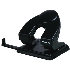 ESSELTE 2 HOLE PUNCH BLACK 25SHEET