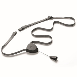 DURABLE TEXTILE LANYARD FLEX WITH BADGE REEL RETAIL PACK