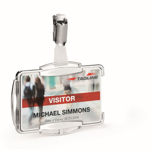 DURABLE CARD HOLDER RFID SECURE MONO SILVER PACK 10