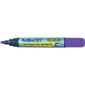 ARTLINE 517/577 DRYSAFE WHITEBOARD MARKERS Purple Bx12