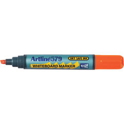 ARTLINE 519/579 DRYSAFE WHITEBOARD MARKER Orange Bx12