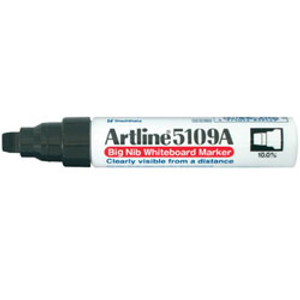 ARTLINE 5109A WHITEBOARD MARKER 10mm Black Bx6