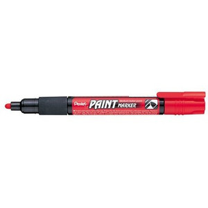 PENTEL MMP20 PAINT MARKER Medium Bullet Red (Box of 12)