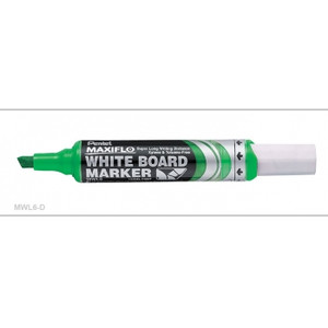 PENTEL MAXIFILO BULLET POINT WHITEBOARD MARKER Green, Bx12