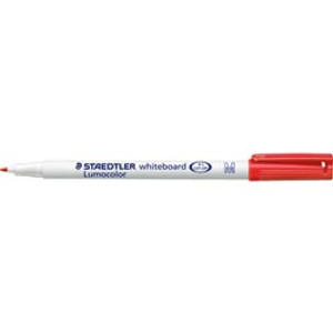 STAEDTLER LUMOCOLOR PEN Whiteboard Red 1.0mm tip, Box of 10