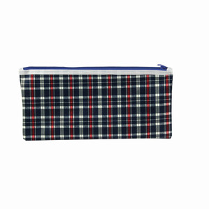 CELCO PENCIL CASE 340x170 1 Zip Tartan *** While Stocks Last ***