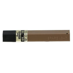 Pentel 100C Hi-Polymer Lead Refill 0.5mm B Grade Tube of 12, Each