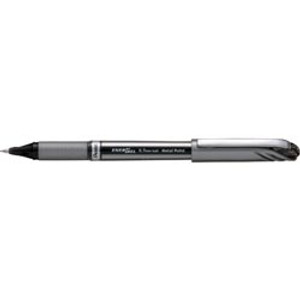 Pentel BL27 Energel Plus Liquid Gel Pen Fine 0.7mm Black, Box of 12