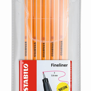 STABILO POINT 88 FINELINER NEON Wallet 5