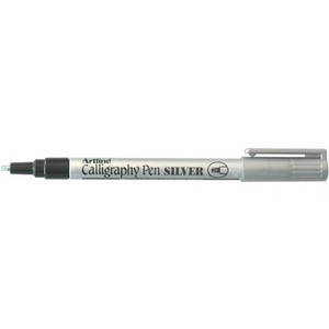 ARTLINE 993 CALLIGRAPHY MARKER METALLIC 2.5MM SILVER (Box of 12)