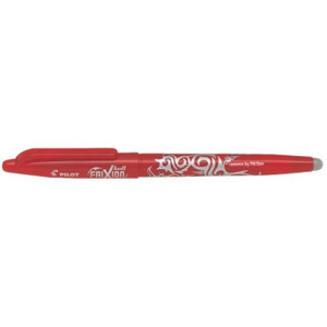 PILOT FRIXION BALL ERASABLE GEL PEN 0.7mm Red Bx12