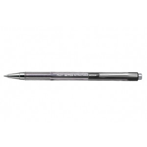 PILOT BP-145 RETRACTABLE BALLPOINT PEN Medium Black Bx12