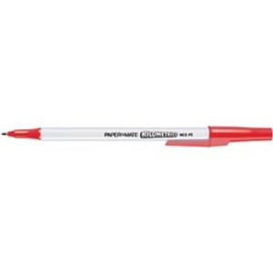 PAPERMATE KILOMETRICO BALLPOINT PEN Medium Red Bx12 *** While Stocks Last ***