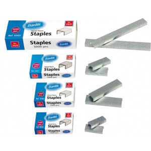 BANTEX STAPLES 26/6 BOX OF 1000 100852691 *** While Stocks Last ***