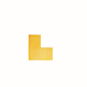 DURABLE FLOOR MARKING SHAPE "L“ YELLOW PACK 10