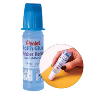 PENTEL ER153-S ROLL'N'GLUE 30ml Sky Blue