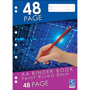 BINDER BOOK 48PAGE A4 30048