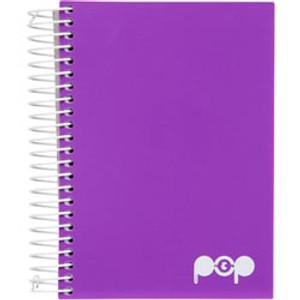 SPIRAX P943 POP NOTEBOOK A6 400 PAGE PURPLE