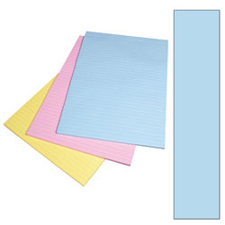 VICTORY A4 COLOURED OFFICE PADS - BOND Blue