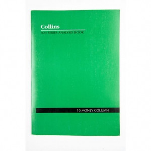 COLLINS ACCOUNT A24 SERIES A4 10 Money Column Green