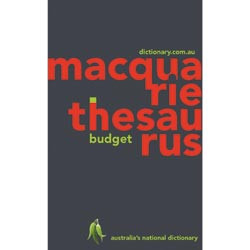 MACQUARIE BUDGET THESAURUS
