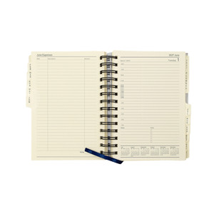 DEBDEN ELITE SERIES DIARIES A5 Refill 1 Day To Page (Suits #1140 Diary) (Pre-Order Now for 2027) ** ETA 30/9/2026 **