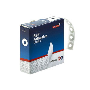 QUIK STIK RING EYELETS LABEL Paper P200 White
