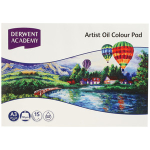 DERWENT ACADEMY OILPAINTS PAD A3 15 Sheet Landscape