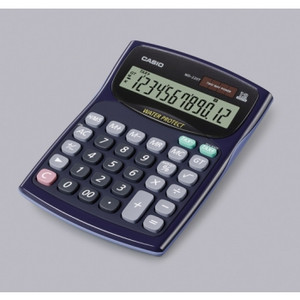 CASIO 12 DIGIT DESK TYPE CALCULATOR Waterproof And Dustproof