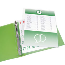 GBC IBICO FILEX LAMINATING POUCHES A4 125 micron 228x303 Pk100 ** ETA 7/10/2026 **