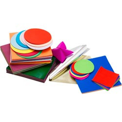 JASART PAPER CIRCLES Fluoro 120mm (Pack of 100)