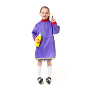 JUNIOR ARTIST SMOCK PURPLE (AGES 5-8)
