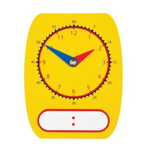 CLOCK DIAL DIGIT/ANALOG WRITE ON/WIPE OFF,5PCS