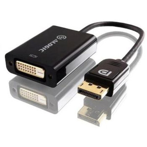 DISPLAY PORT CABLE Adaptor DP to DVI Black  SH-ADDPVDI