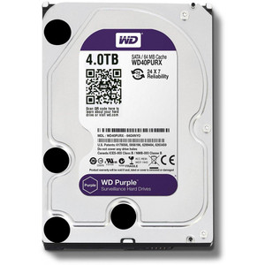 WD PURPLE SURVEILLANCE HARD DRIVE 4TB 3YR WARRANTY