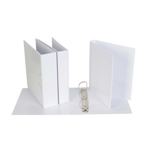 ECOWISE INSERT BINDER A4 4D RING 40MM WHITE *** While Stocks Last ***