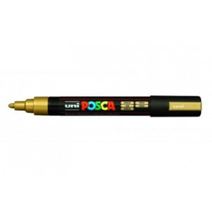 UNIBALL POSCA POSTER MARKER Medium 2.5mm Gold