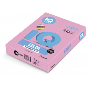 MONDI IQ PI25 A4 PAPER 80GSM Pink, 5 reams (1 box - 2500 Sheets)