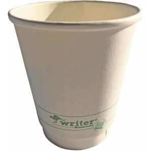 DOUBLE WALL 12OZ I AM ECO CUP - WHITE CARTON OF 500