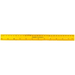 PREMIER 30CM WOODEN RULER