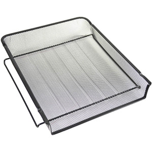 ITALPLAST A4 MESH DOC TRAY BLK