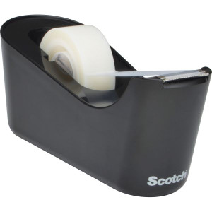 SCOTCH C18 DESKTOP TAPE DISPENSER BLACK