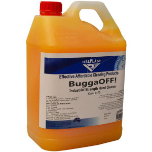 ITALPLAST Bugga Off Industrial Hand Cleaner 5 Litre - Orange, Each