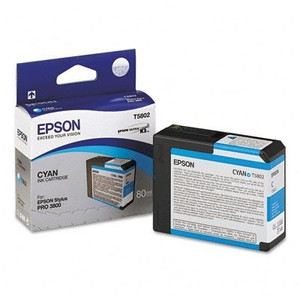EPSON ULTRACHROME K3 80ML CYAN PIGMENT INK CARTRIDGE Suits Epson Stylus Pro 3800 / 3880